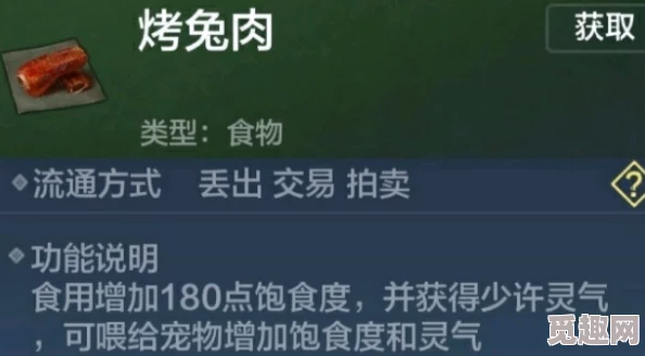 揭秘妄想山海烤兔肉秘制配方，探索游戏中烹饪乐趣与食物的逆天增益