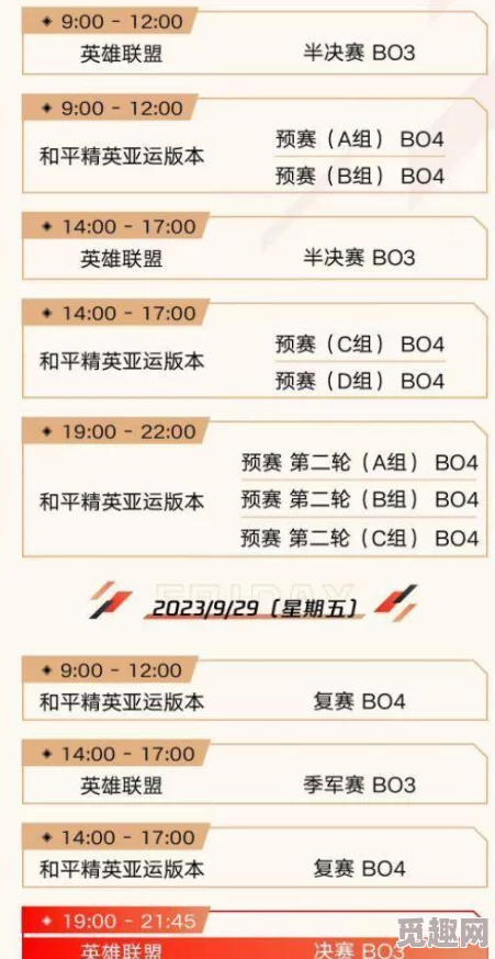 2023年LOL亚运会赛程揭晓，展望2025年电竞热门赛事新动向