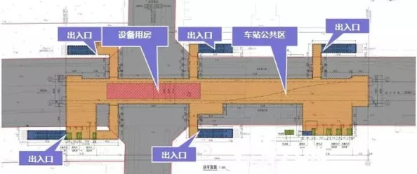 地铁应急逃生绿门具体位置在哪个站点布局图